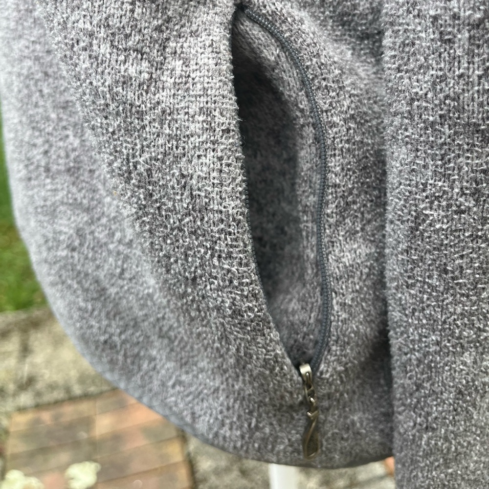 The North Face Gray Crescent Sunshine Button & Zip Hoodie - Picture 7 of 15